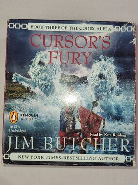 Cursor's Fury Codex Alera Book 3 Unabridged CD 16 Disc Audio Book Jim Butcher